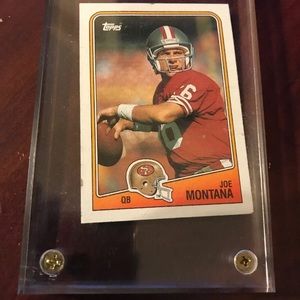 1988 Topps Joe Montana San Francisco 49ers #38